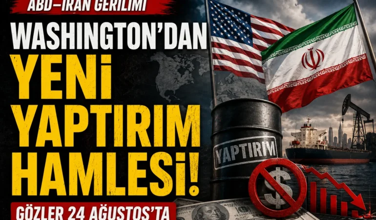 ABD’den İran’a Yeni Yaptırım Hamlesi: Washington Ekonomik Baskıyı Artırıyor