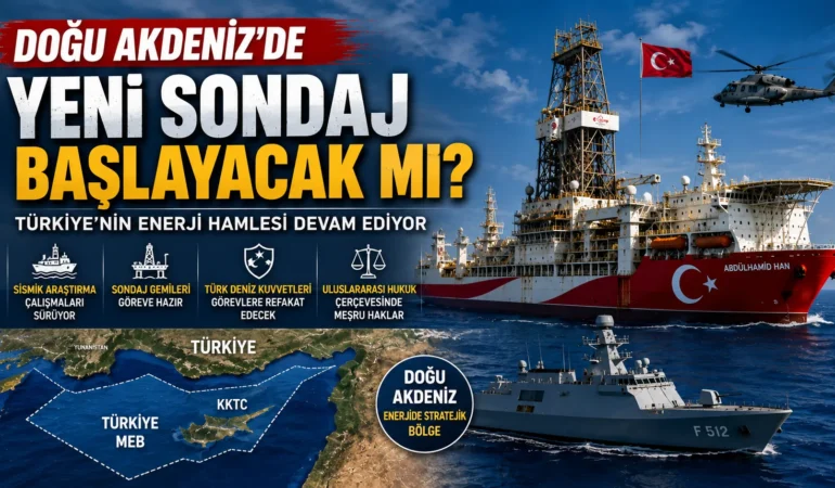 Doğu Akdeniz Sondaj Faaliyetleri Yeniden Gündemde: Türkiye Yeni Sondaja Başlayacak mı?