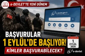 Terörle mücadelede yaralanan personel için e-Devlet başvuruları 1 Eylül 2026'da başlıyor