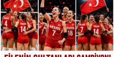 Filenin Sultanları şampiyon olarak 2026 Akdeniz Oyunları'nda altın madalya kazandı