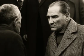 Mustafa Kemal Atatürk ve Cumhuriyet’in halkçılık ilkesi temalı görsel