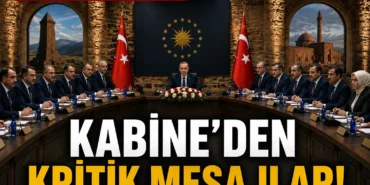 Cumhurbaşkanlığı Kabinesi Ahlat'ta gerçekleştirilen toplantıda gündemdeki konuları değerlendirdi