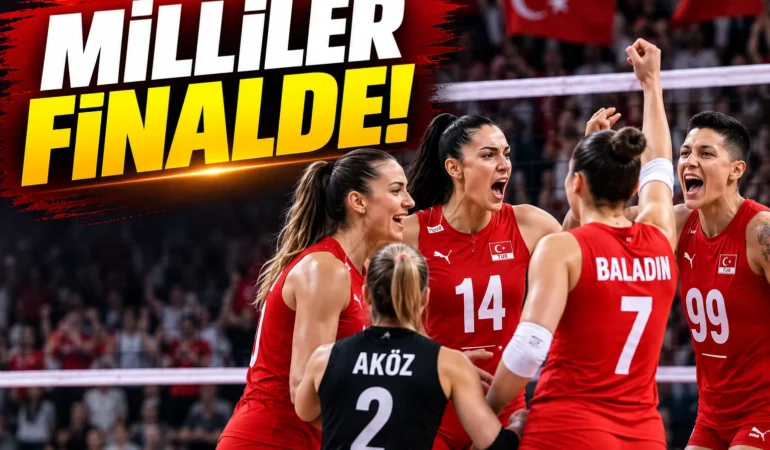 Kadın Milli Voleybol Takımı Sırbistan’ı 3-1 Yendi: Akdeniz Oyunları’nda Finalde
