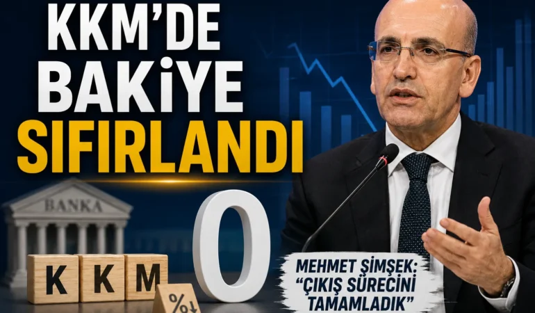 KKM Bakiyesi Sıfırlandı: Şimşek “Çıkış Sürecini Tamamladık” Dedi