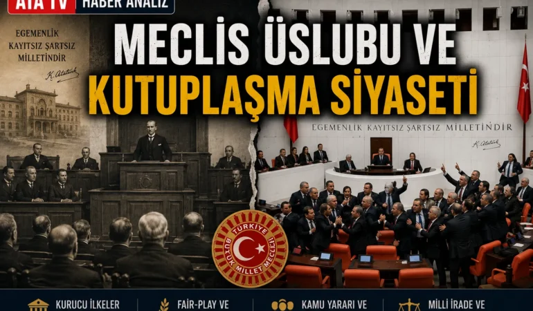 Cumhuriyetin İlk Dönemlerinde Siyaset Üslubu ile Günümüz Kutuplaşma Siyasetinin Karşılaştırması
