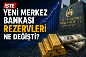 Merkez Bankası rezervlerindeki değişimi gösteren TCMB haber görseli