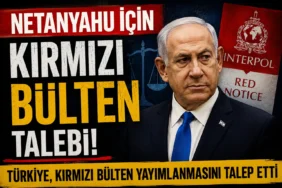 Netanyahu hakkında kırmızı bülten talebine ilişkin haber görseli