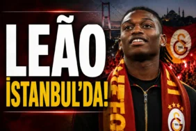 Rafael Leão Galatasaray transferi için İstanbul'a geldi
