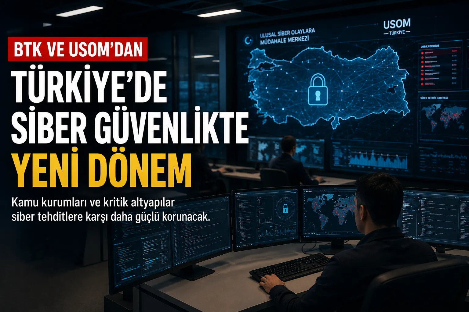 Türkiye'de siber güvenlik ve kritik altyapıların korunması