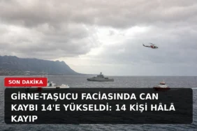 Filo Jet faciası sonrası Girne açıklarında yürütülen deniz arama-kurtarma çalışmaları