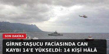 Filo Jet faciası sonrası Girne açıklarında yürütülen deniz arama-kurtarma çalışmaları