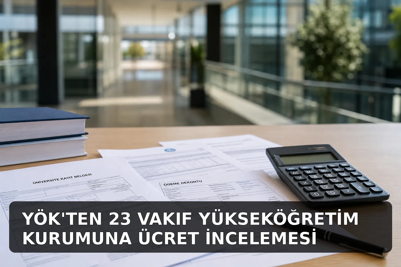 YÖK’ten 23 vakıf yükseköğretim kurumuna ücret incelemesi