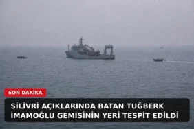 Tuğberk İmamoğlu gemisinin yeri tespit edildi haberine ilişkin Marmara Denizi'nde arama yapan kurtarma gemisi