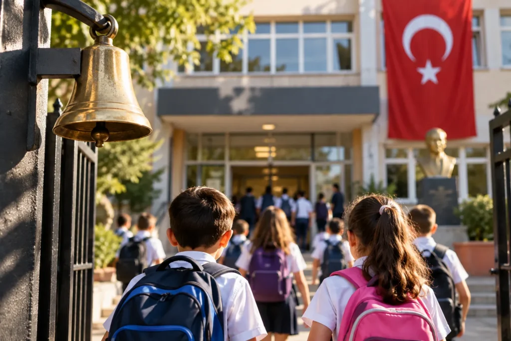 2026-2027 eğitim öğretim yılı başladı, öğrenciler okula giriyor