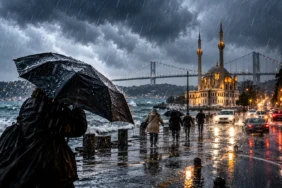 AKOM İstanbul yağış uyarısı kuvvetli sağanak ve fırtına