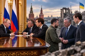 Ukrayna savaşında diplomasi trafiği, Moskova ve Kiev temaslarını simgeleyen Putin ve Zelenskiy görüşmeleri