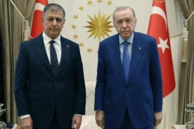 Erdoğan Cemil Tugay görüşmesi Beştepe