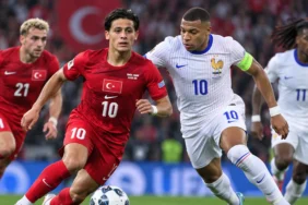 Türkiye Fransa maç sonucu Arda Güler ve Kylian Mbappe