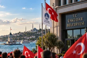 Üsküdar Belediye Başkan Vekilliği seçimi sonrası Üsküdar Belediyesi ve İstanbul manzarası