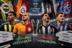 Süper Lig transferleri 2026 dört büyüklerin gelen ve giden futbolcuları