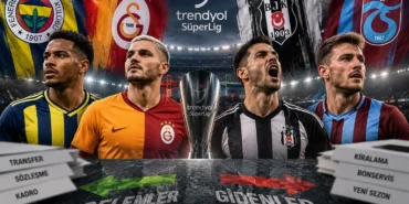 Süper Lig transferleri 2026 dört büyüklerin gelen ve giden futbolcuları