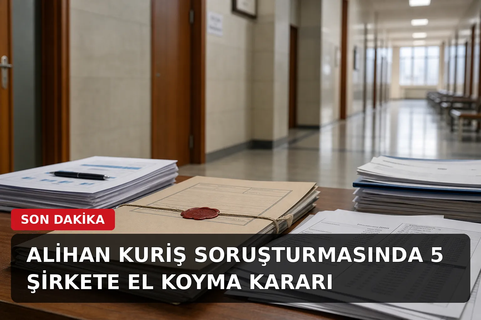 Alihan Kuriş soruşturmasında 5 şirkete el koyma kararı