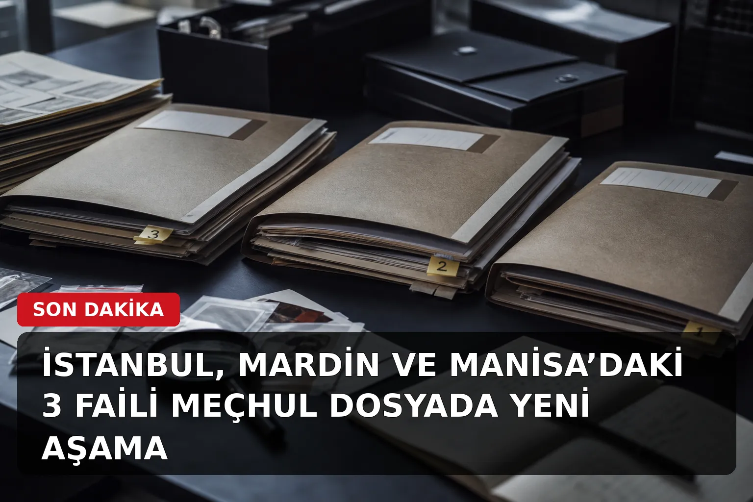 İstanbul, Mardin ve Manisa’daki 3 faili meçhul dosyada yeni aşama