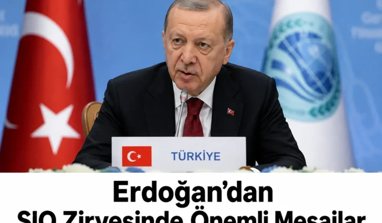 Erdoğan’dan ŞİÖ Zirvesi’nde Mesaj: “Barış ve İstikrar İçin Çalışmaya Devam Ediyoruz”