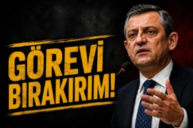 Özgür Özel açıklamaları sonrası görevi bırakırım manşeti