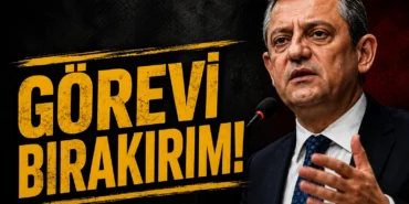 Özgür Özel açıklamaları sonrası görevi bırakırım manşeti