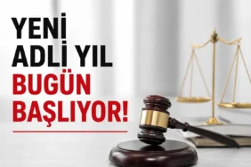 Yeni adli yıl bugün başlıyor, adalet terazisi ve hakim tokmağı