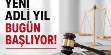 Yeni adli yıl bugün başlıyor, adalet terazisi ve hakim tokmağı