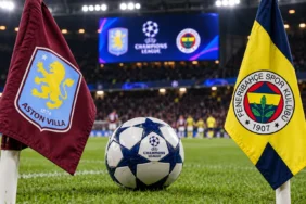 Aston Villa Fenerbahçe maç sonucu 6-0 – Şampiyonlar Ligi'nde iki takımın logosu