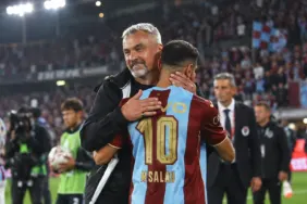 KuPS Trabzonspor maç sonucu 2-4 – Trabzonspor teknik direktörü ve 10 numaralı M. Salah maç sonrası