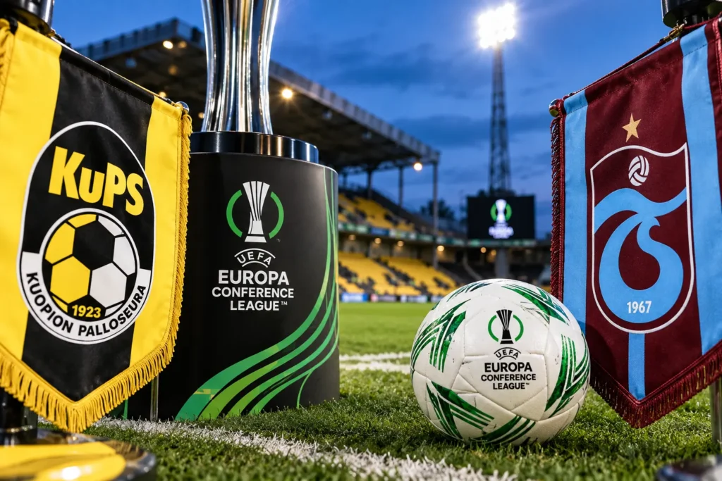 KuPS Trabzonspor maçı – UEFA Konferans Ligi deplasmanı, maç saati ve muhtemel 11'ler