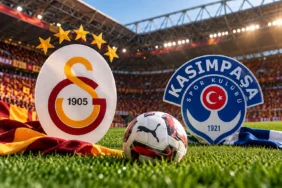 Galatasaray ve Kasımpaşa kulüp armalarıyla Süper Lig 7. hafta karşılaşması temsili görseli