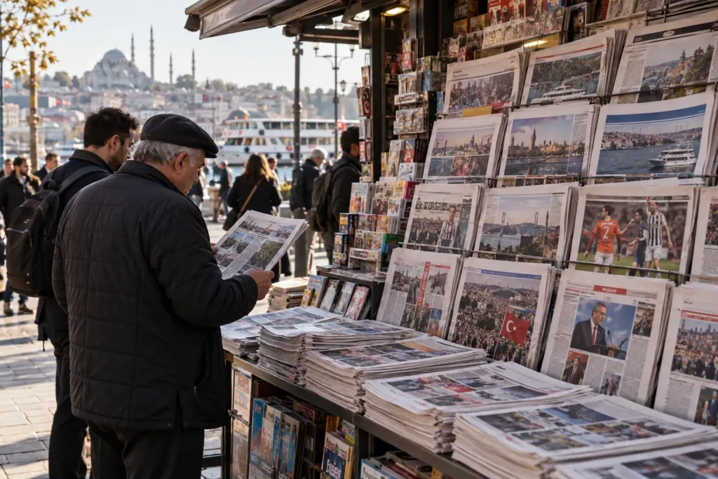 16 Ekim gazete manşetleri – İstanbul'da gazete bayisi ve günün basın gündemi